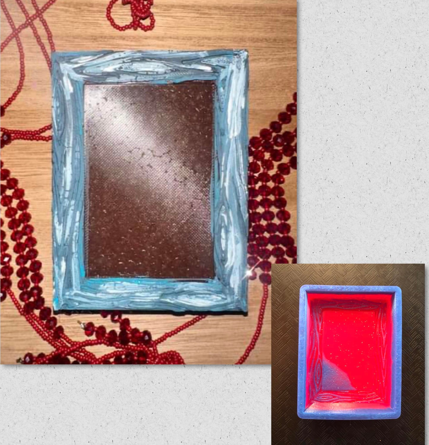 Wooden Like Picture Frame Mold