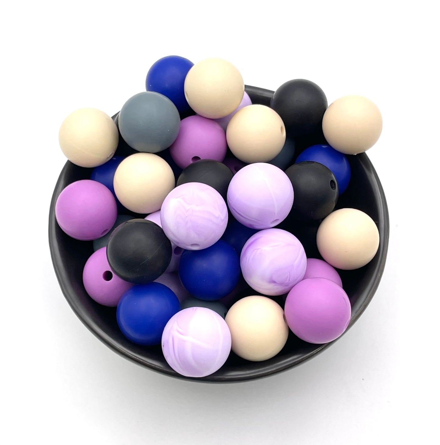 15mm Round Silicone Beads