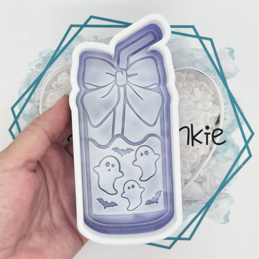 Ghost Glass Cup Freshie Mold