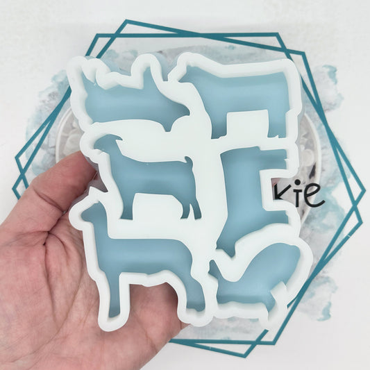 Show Animals Wax Mold
