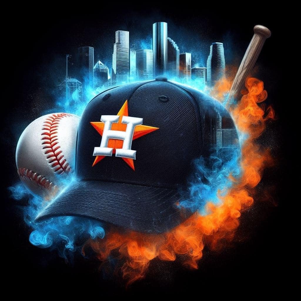 HOUSTON ASTROS HTOWN CAR FRESHIE CARD STOCK (CHOOSE IMAGE)