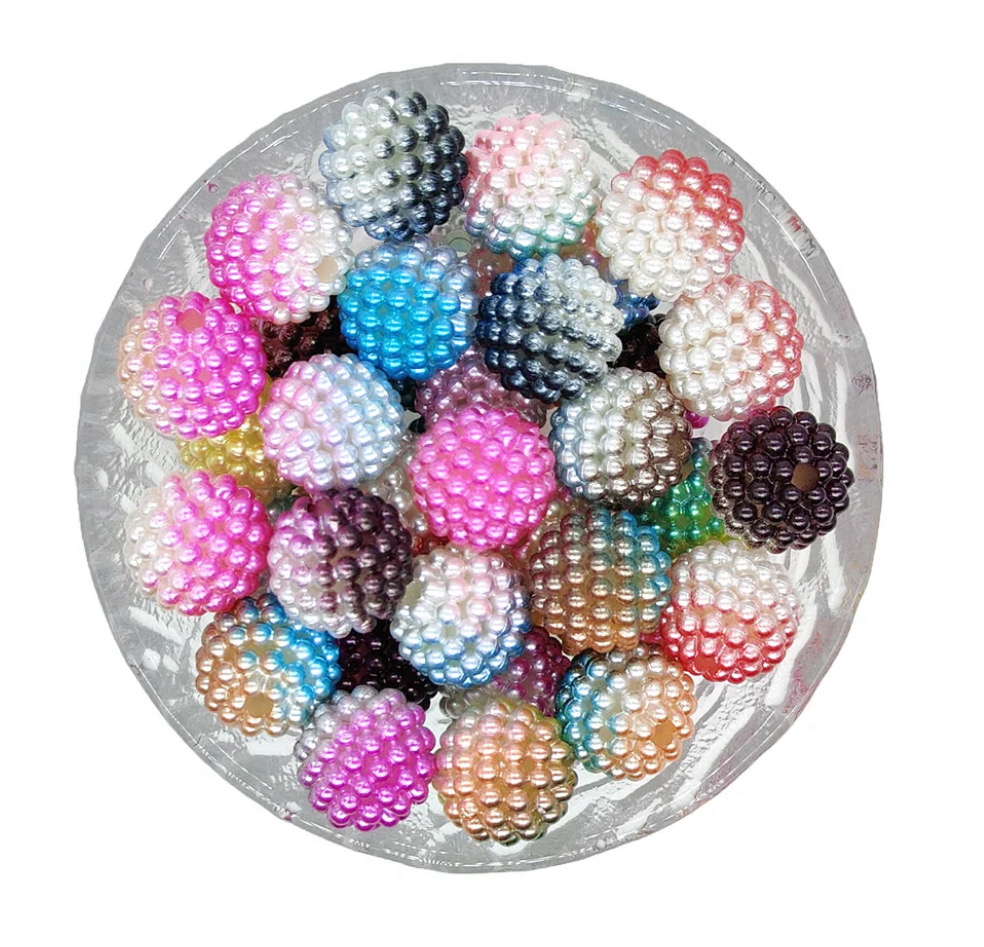 16mm Bubblegum Beads