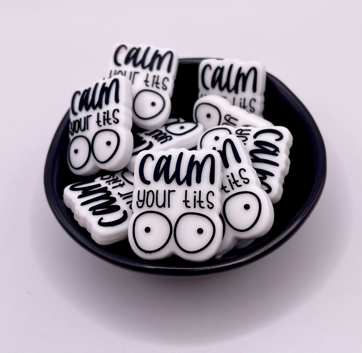Calm Your Tits Focal Bead