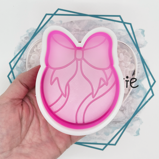 Tennis Ball with Bow Freshie Mold