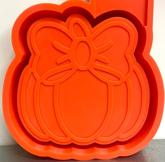 Pumpkin with Bow Mold