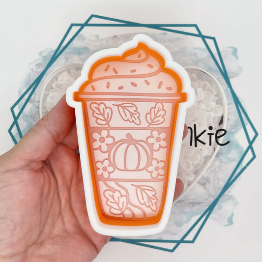 Fall Latte Cup Freshie Mold