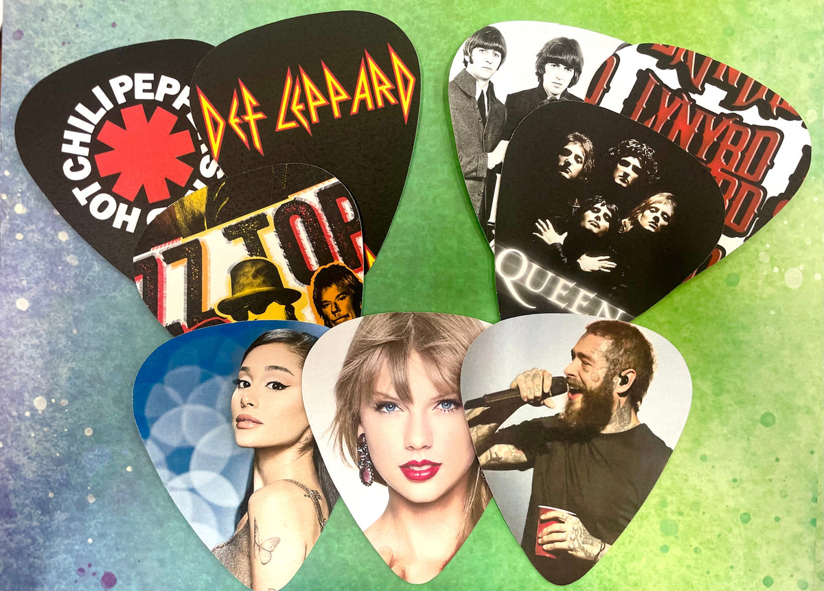 Guitar Pic Mold + Cardstock