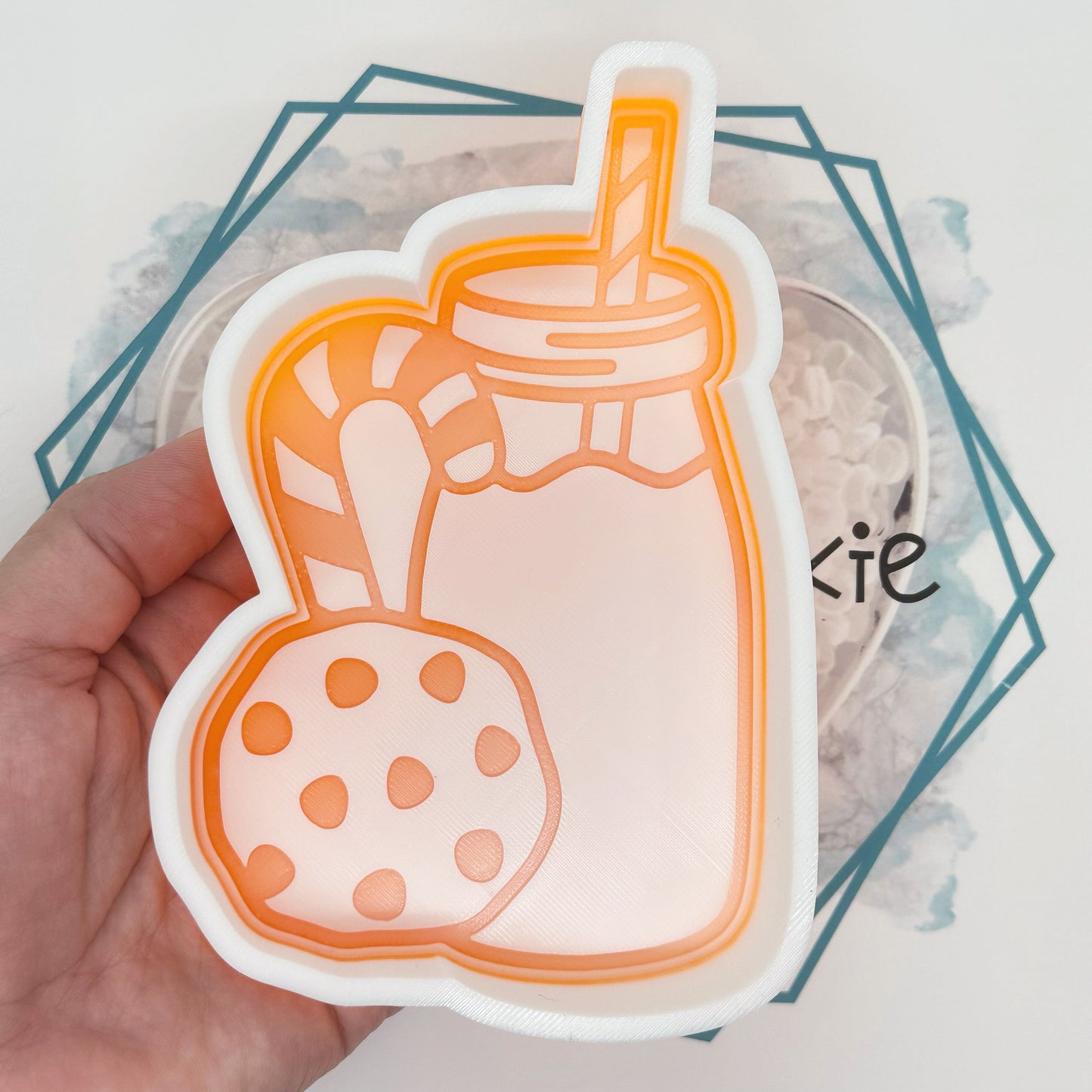 Milk & Cookies Freshie Mold