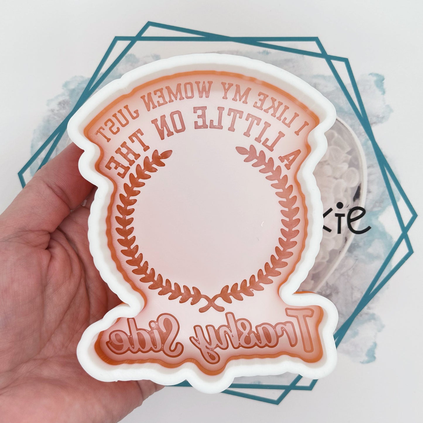 Trashy Side Freshie Mold