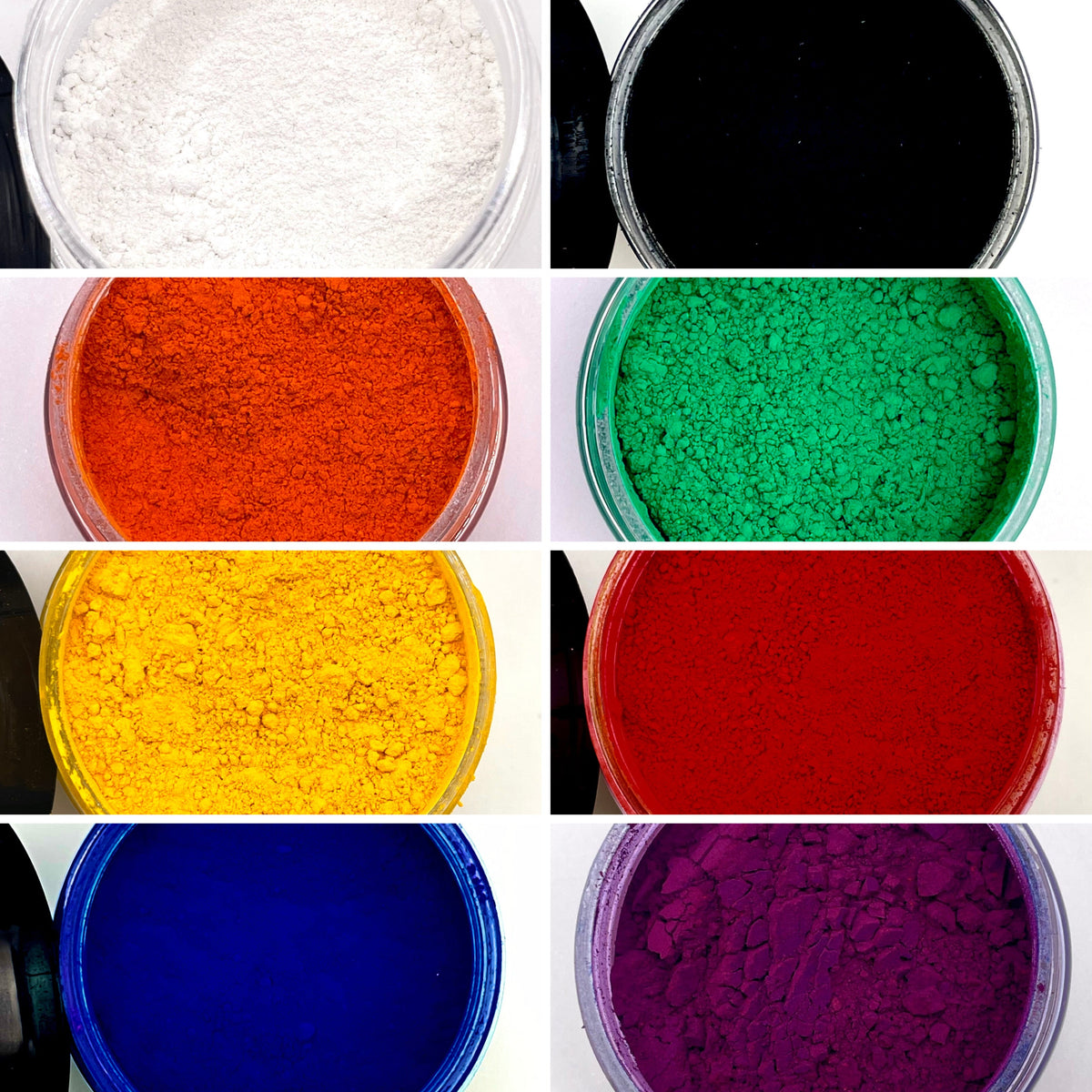 True Matte Pigment Powder Bundle (8 Colors)