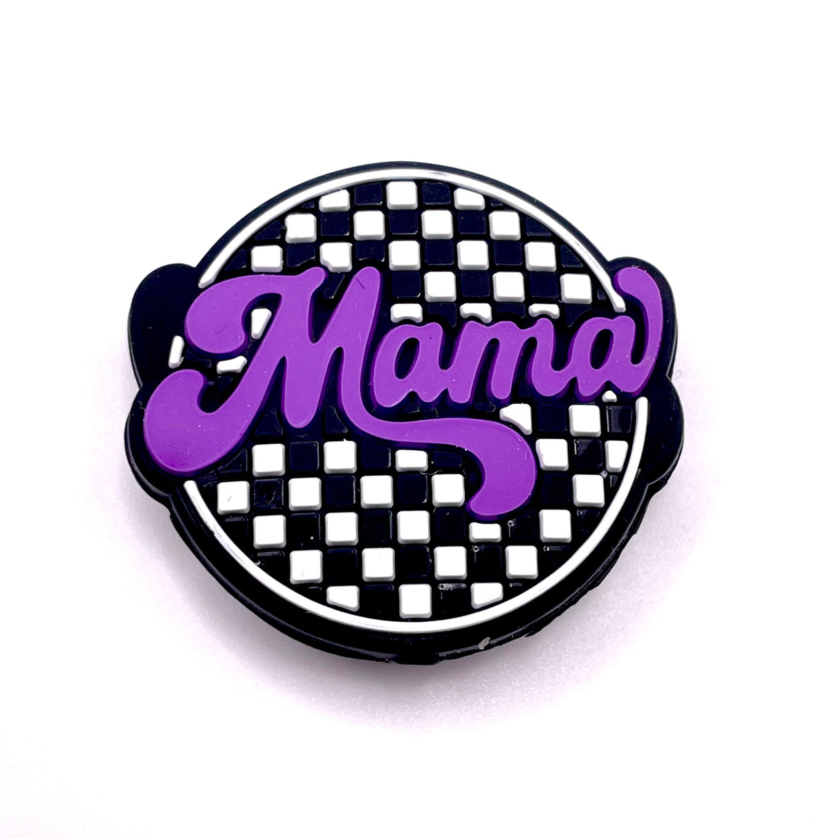 Checkered Mama Focal Bead