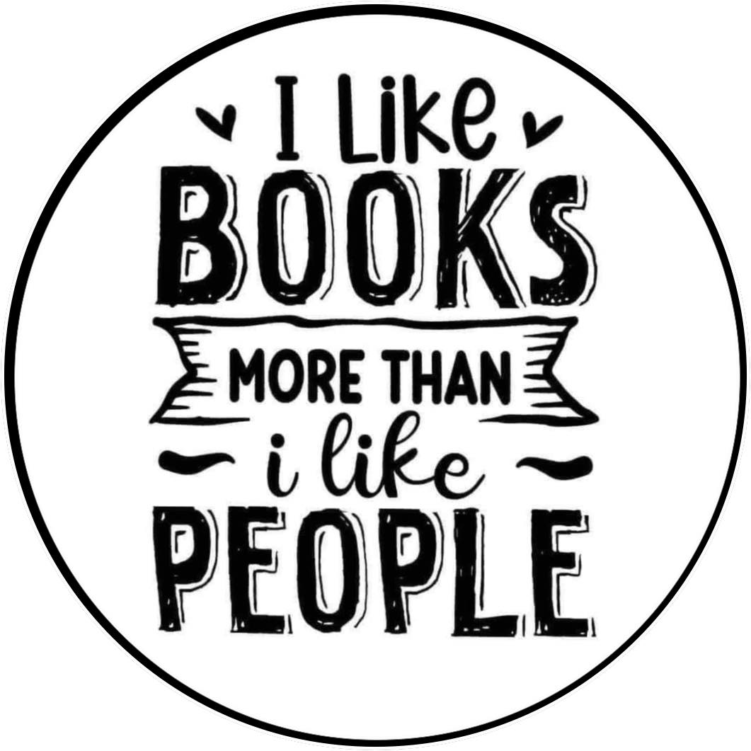 BOOK BOOKISH CAR FRESHIE CARD STOCK ( CHOOSE IMAGE)