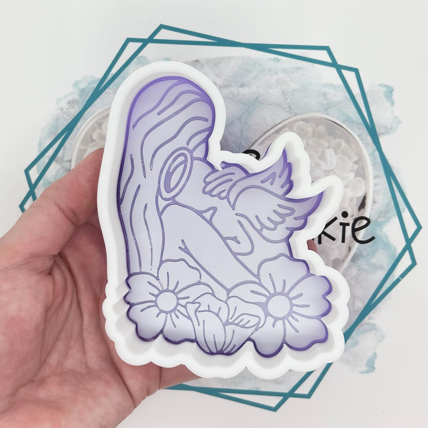 Mother & Angel Baby Freshie Mold