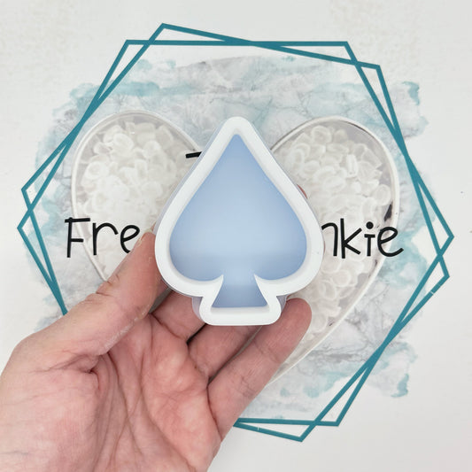 Spade VENT CLIP Freshie Mold