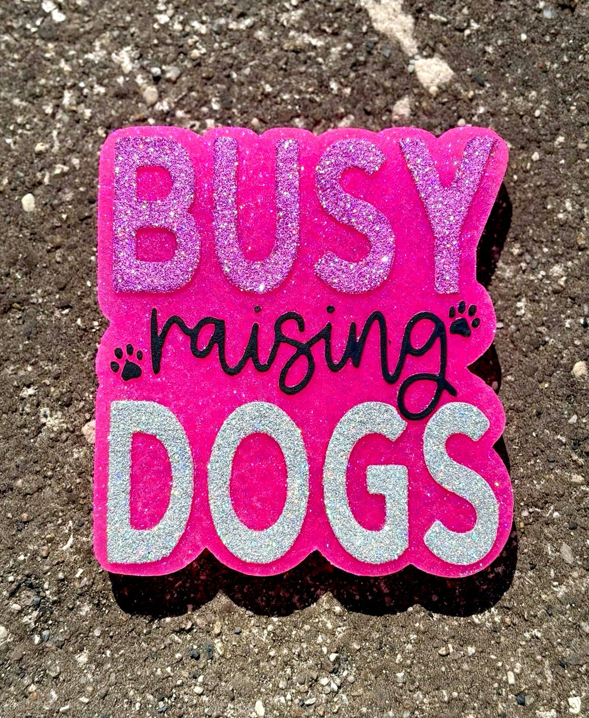 Busy Raising Dogs Mold