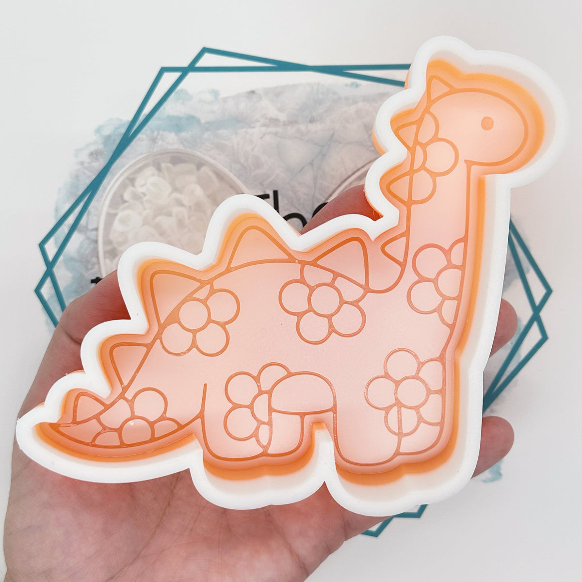 Daisy Dinosaur Freshie Mold