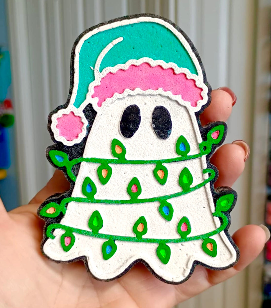 Christmas Light Ghost Mold