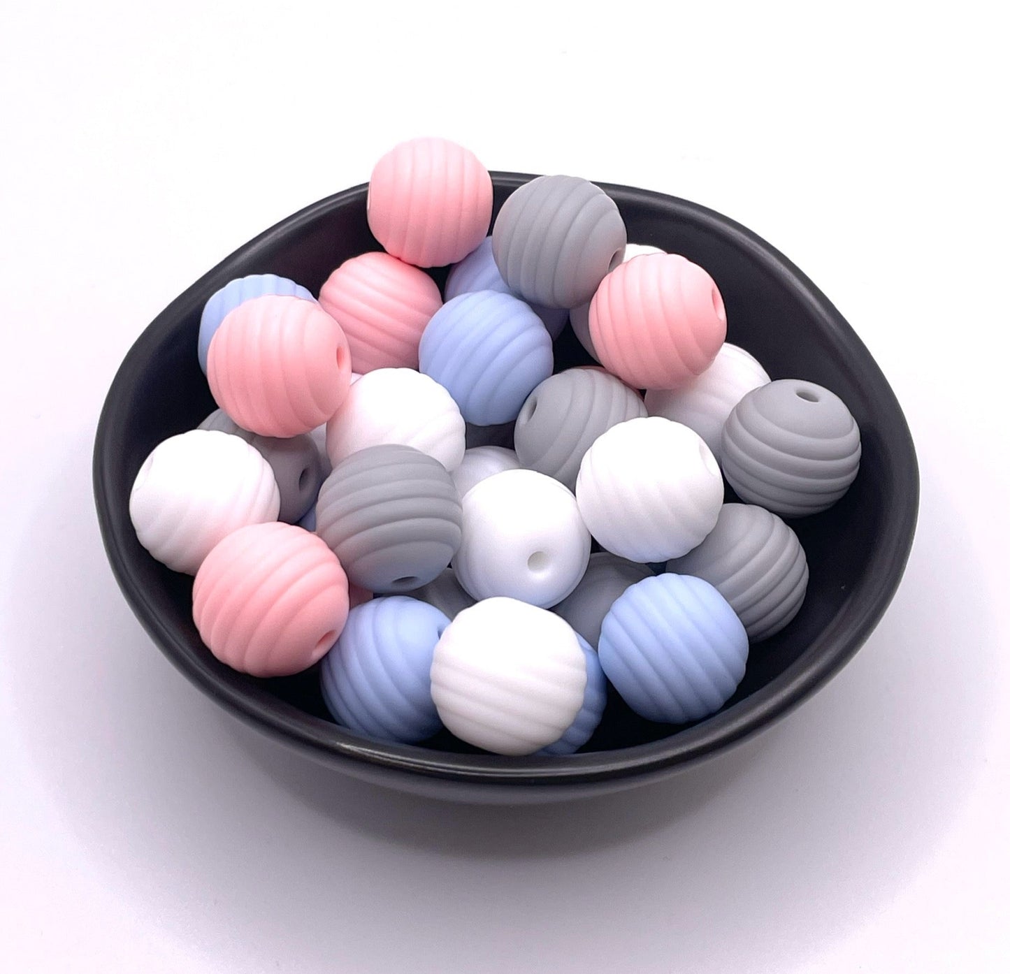 15mm Round Silicone Beads