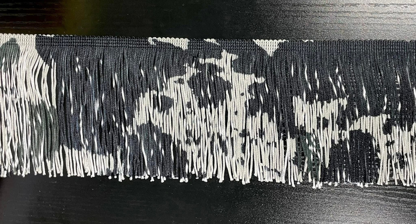 4” Fringe with Printed Designs