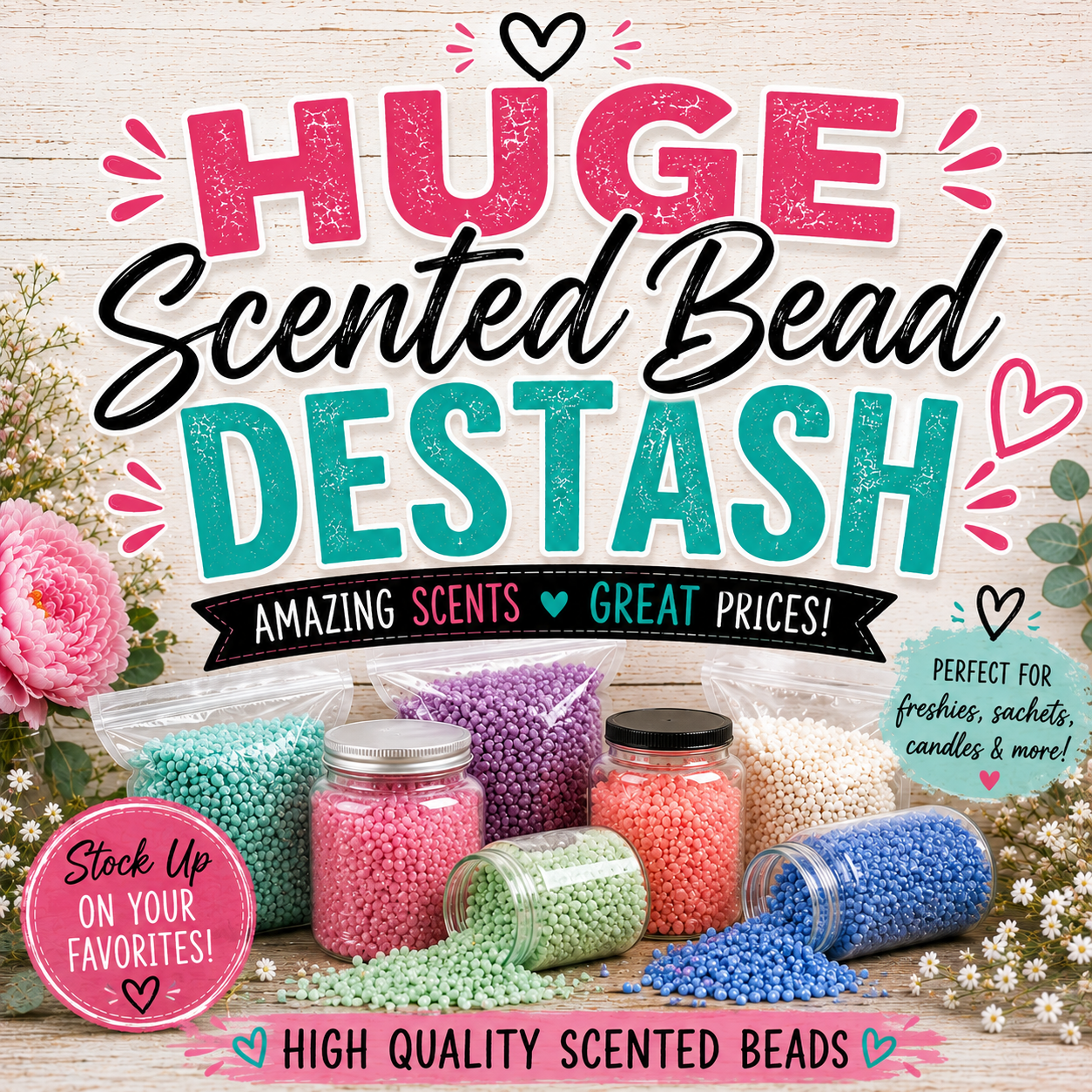 SCENTED BEAD DESTASH