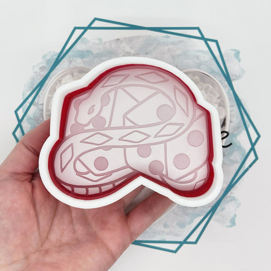 Snake and Dice Freshie Mold
