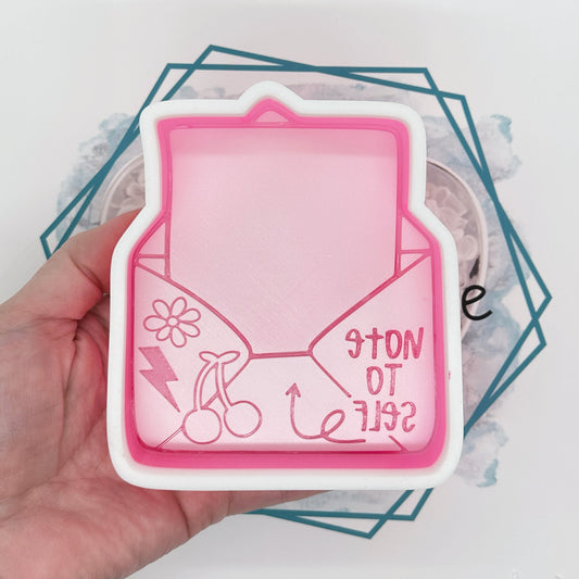 Note to Self Envelope Freshie Mold