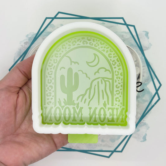 Neon Moon Freshie Mold
