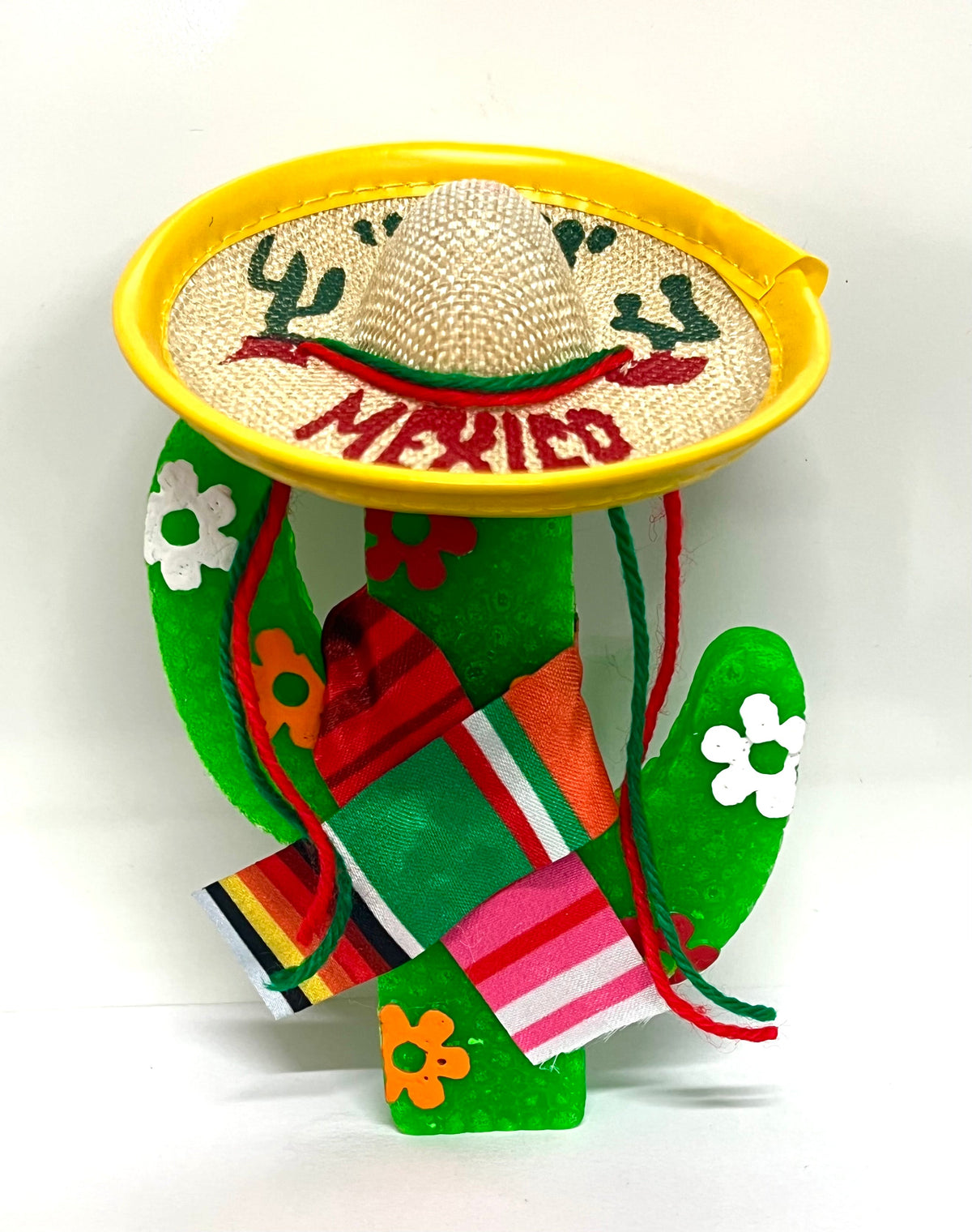 Cactus Mold with Sombrero and Serape Wrap Add On Option