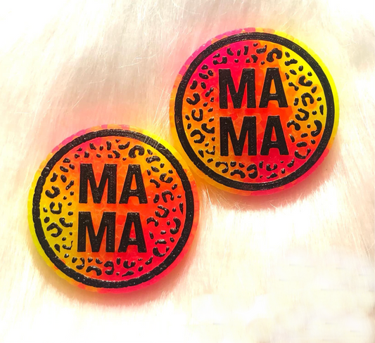 MaMa Leopard Circle Vent Clip Mold