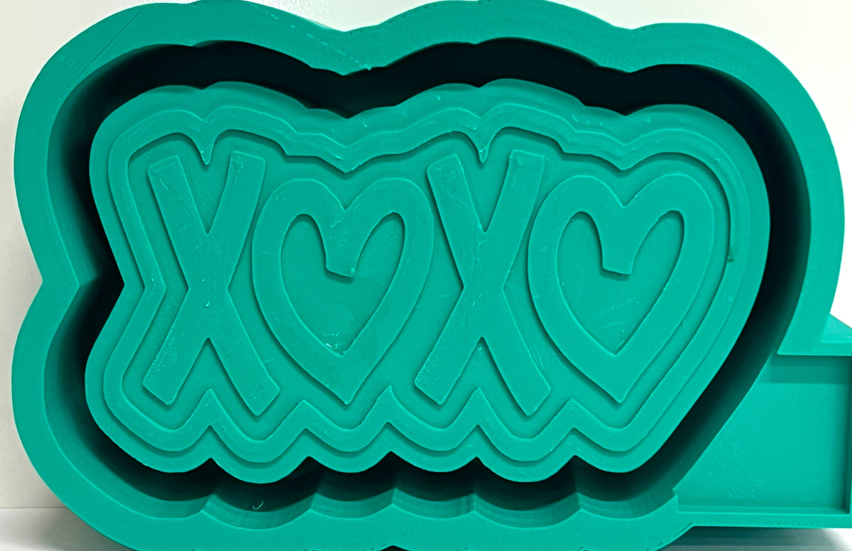 Heart XOXO Mold