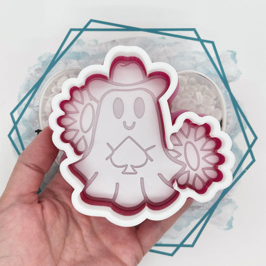 Concho Spade Ghost Freshie Mold