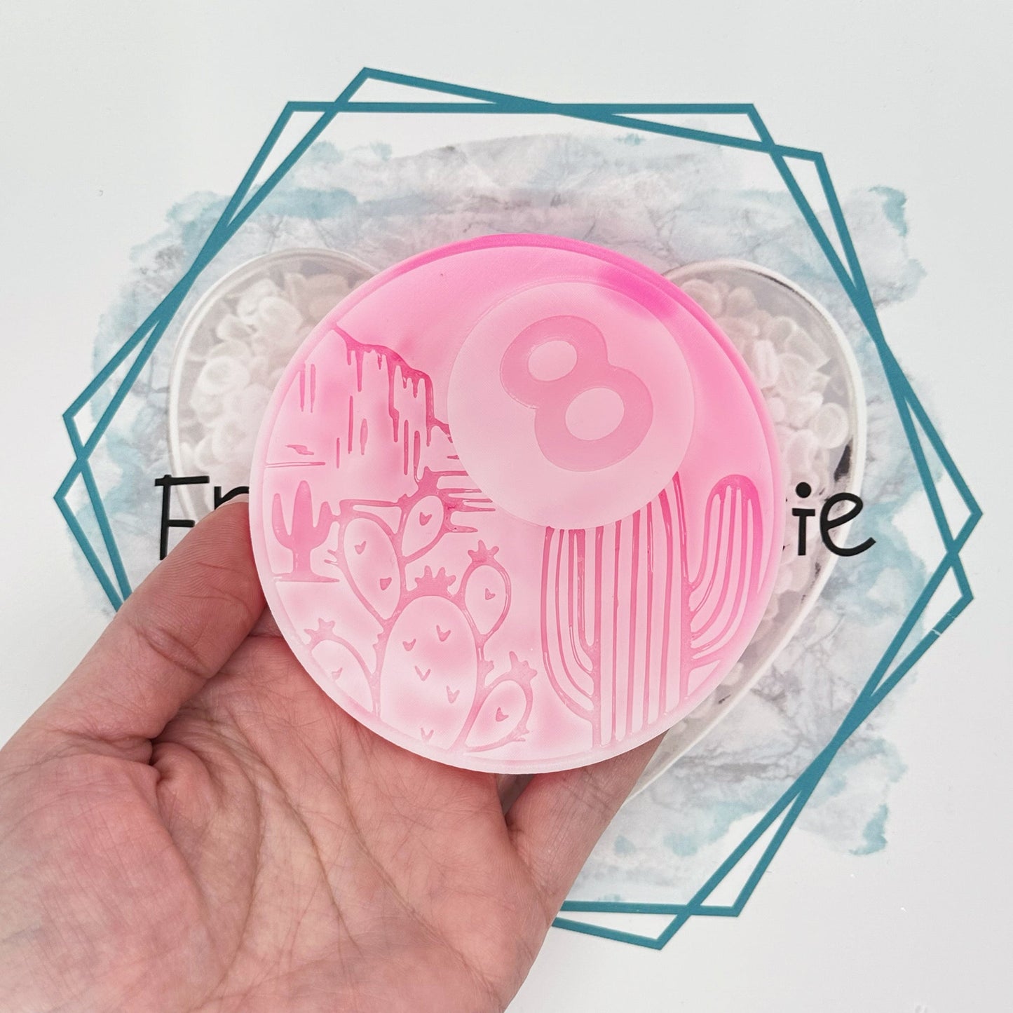 8 Ball Inserts Freshie Mold