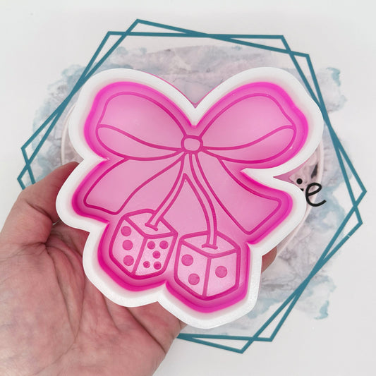 Cherry Dice Freshie Mold