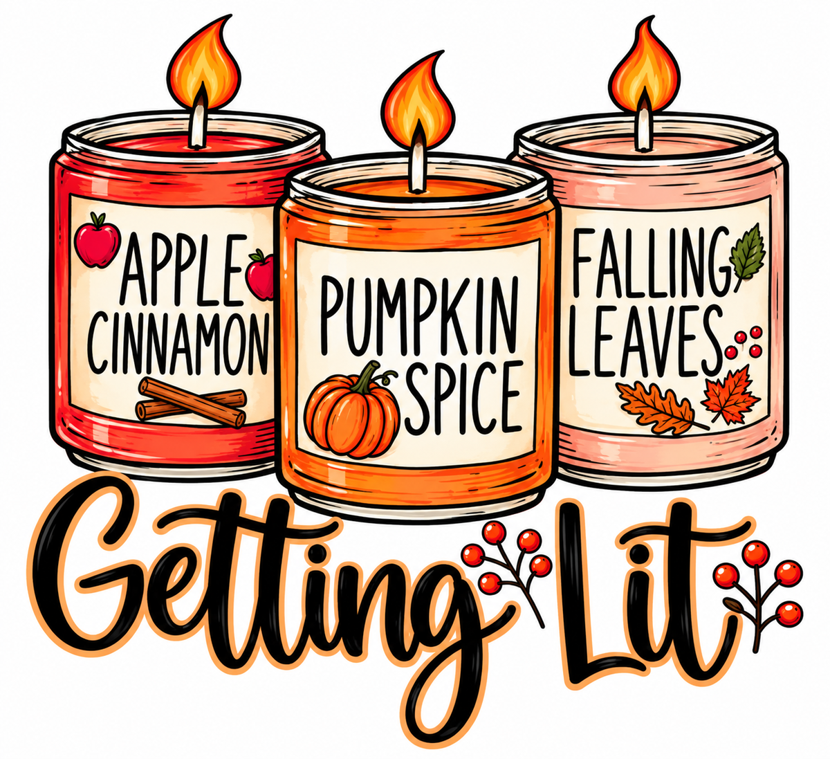FALL CAR FRESHIE CARD STOCK (YOU CHOOSE IMAGE)