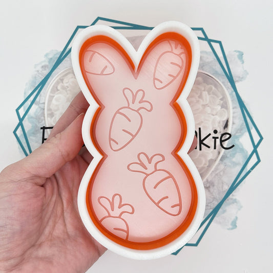 Peep with Carrots Freshie Mold