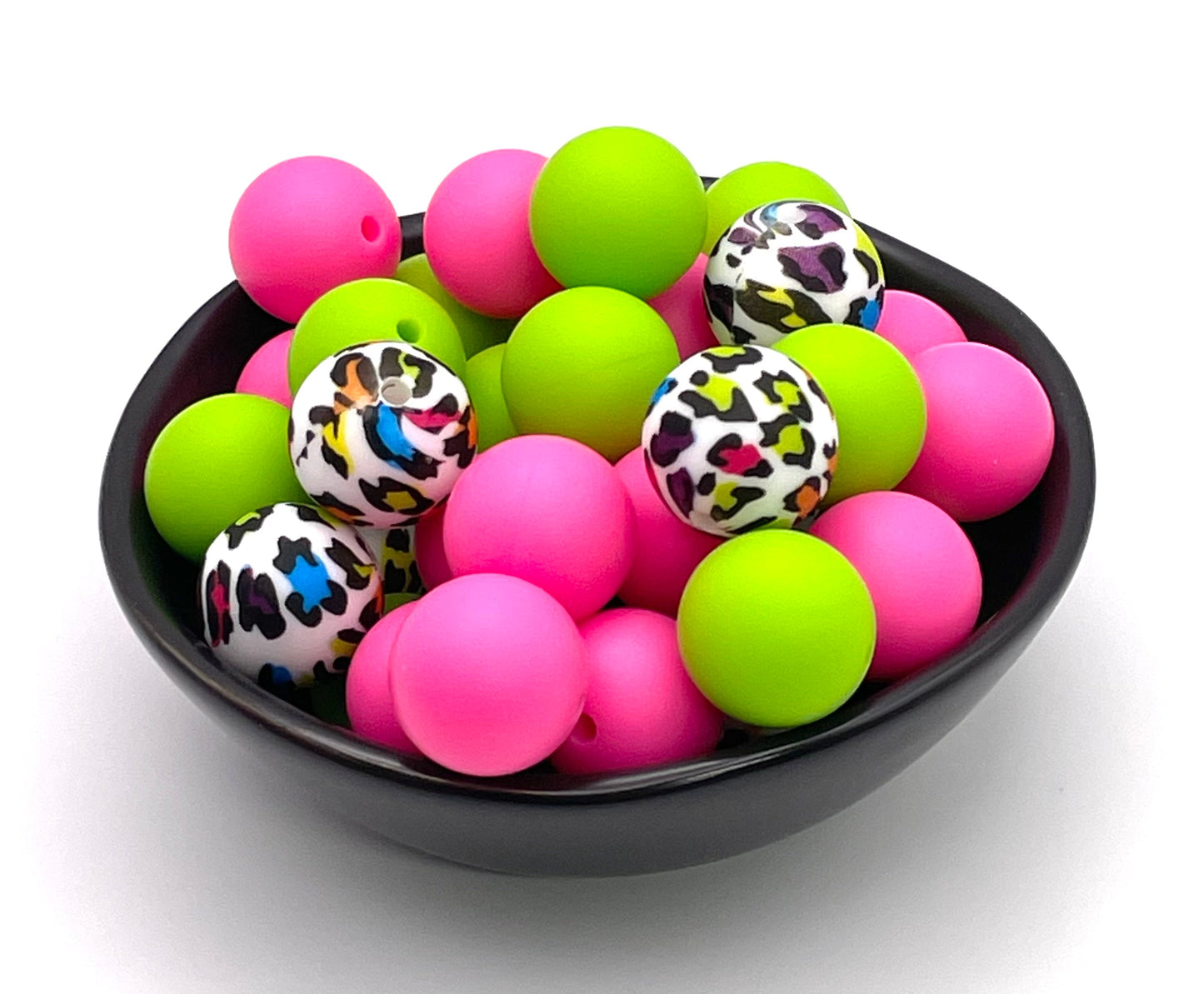15mm Round Silicone Beads