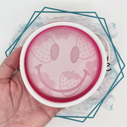 Smiley & Strawberry Freshie Mold