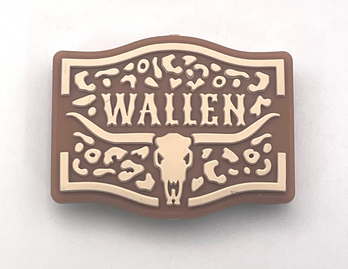Country Singer Belt Buckle Focal Bead