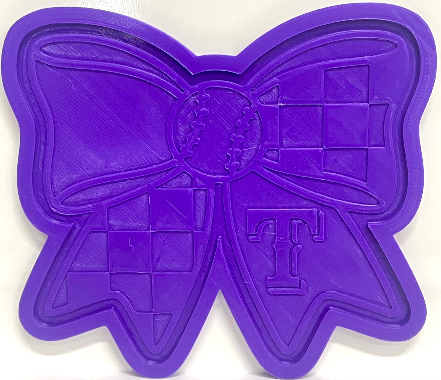 Baseball Sports Team Bow Mold