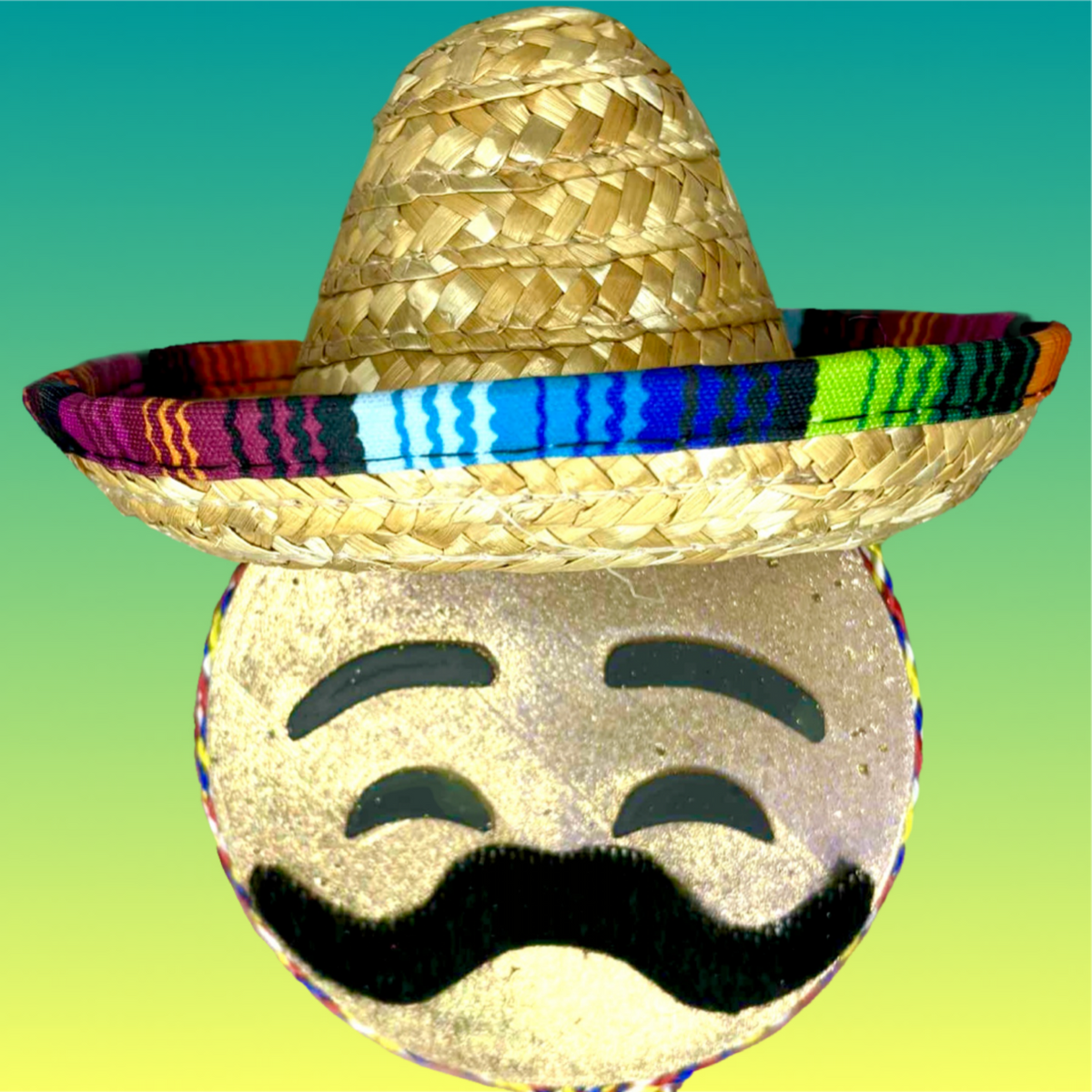 Sombreros, Cowboy Hats, & Mustaches for Smiley Face Molds