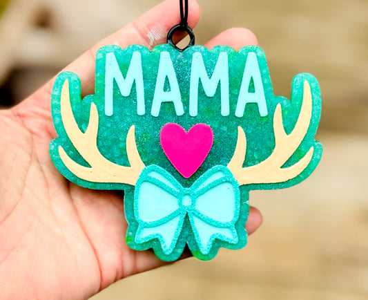 Mama Deer Antlers Hunting Mold