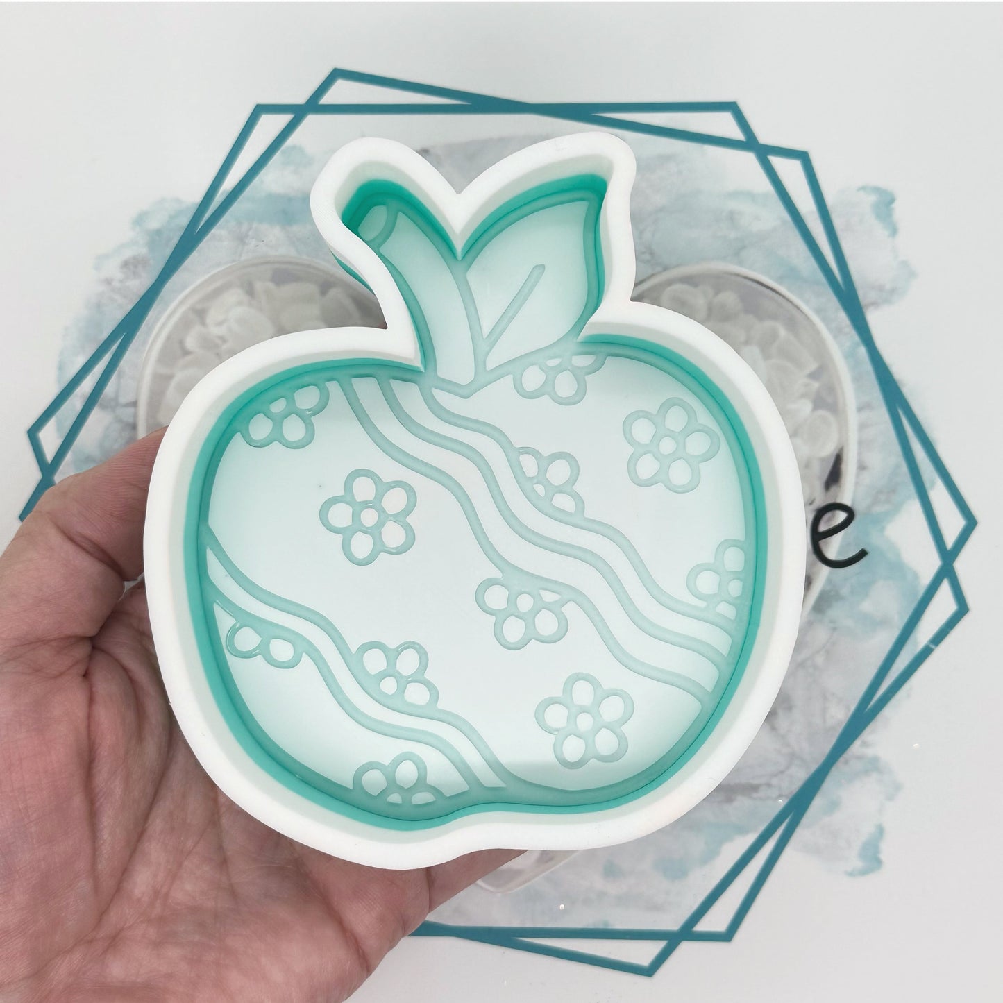 Groovy Apple Freshie Mold