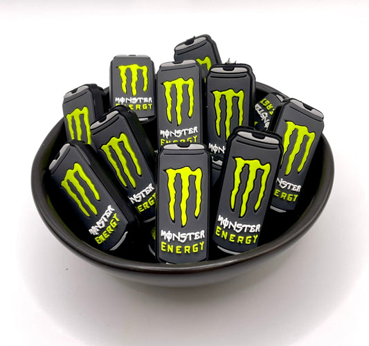 Green Can Energy Drink Focal Bead