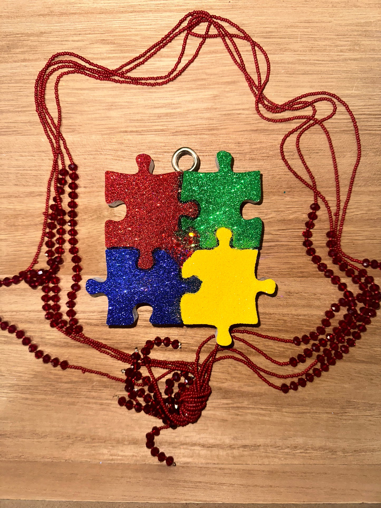 Autism Puzzle Piece Car Freshie