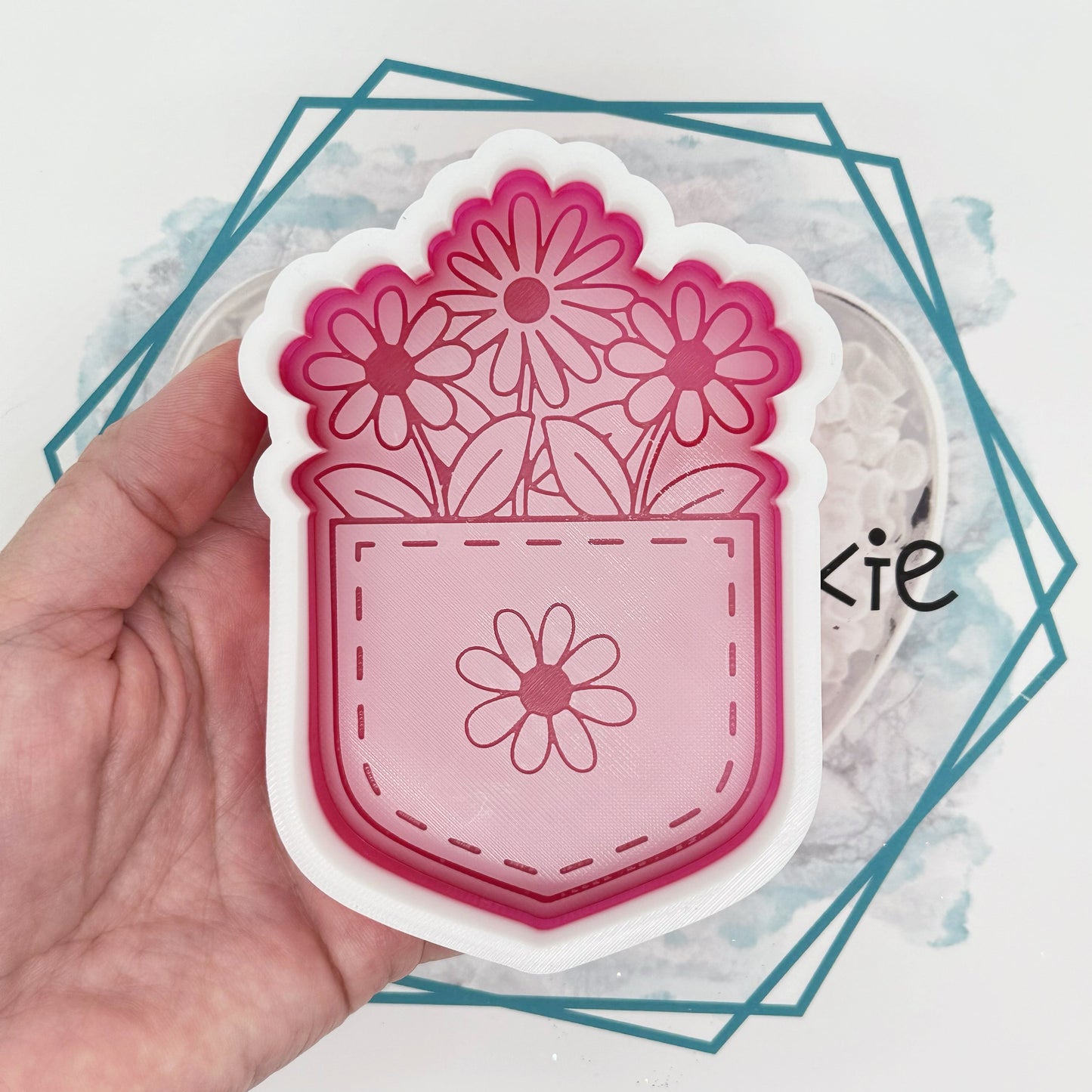 Wildflower Pocket Freshie Mold
