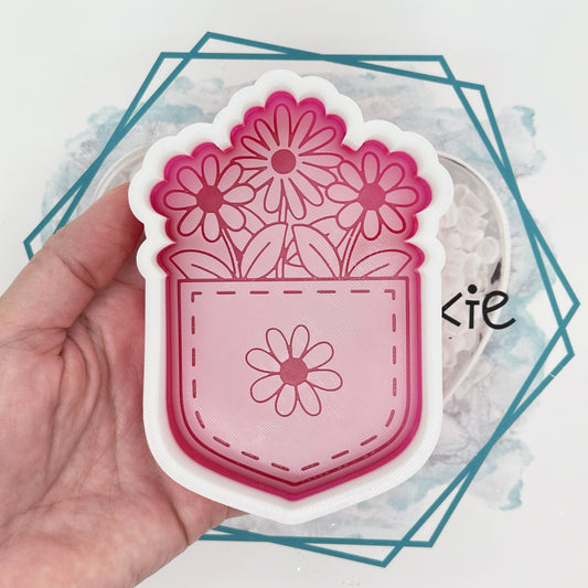 Wildflower Pocket Freshie Mold