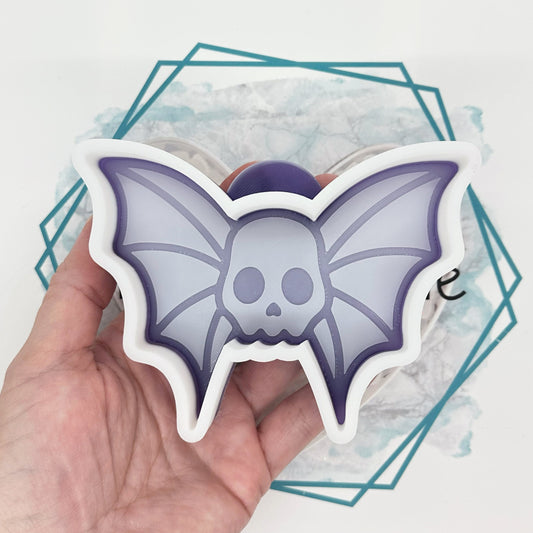 Skull Bat Freshie Mold
