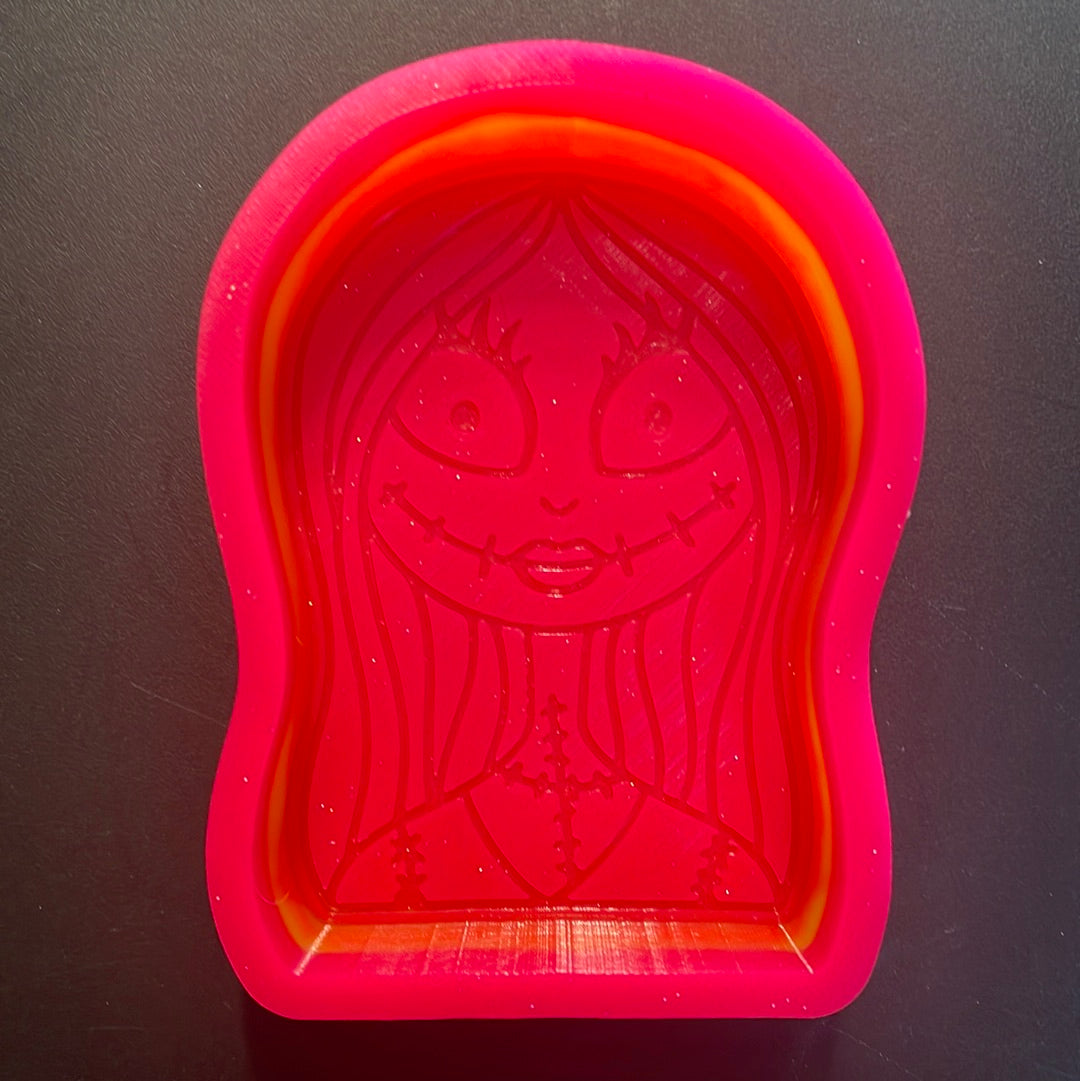 Skeleton Girl Mold