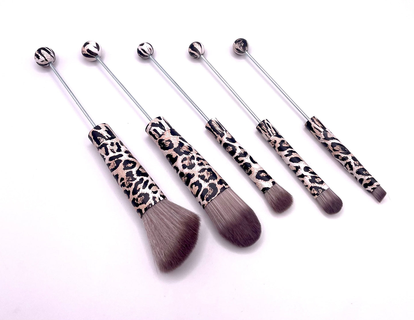 Beadable Glitter Dust or Make Up Brushes