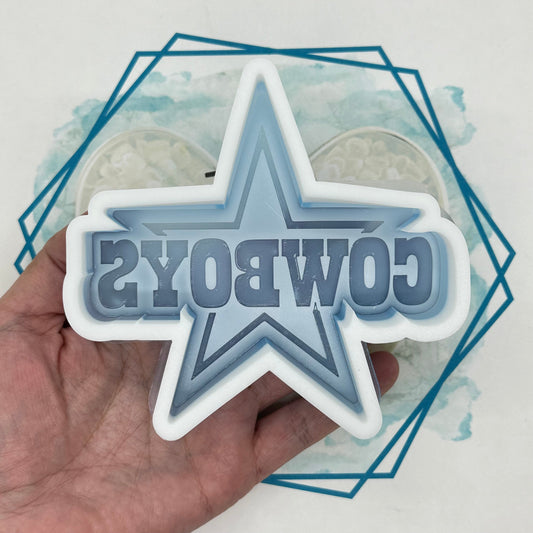 Cowboy Star Freshie Mold